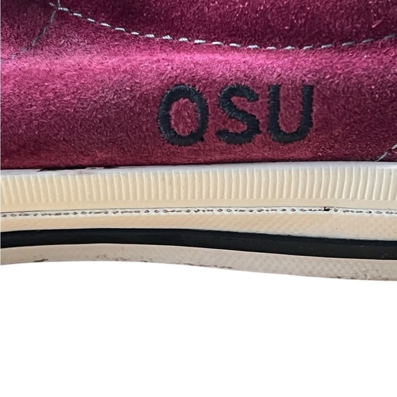 Converse Unisex One Star sneakers - Burgundy/Gray - Size -W (11.5) M (10) - Picture 6 of 8